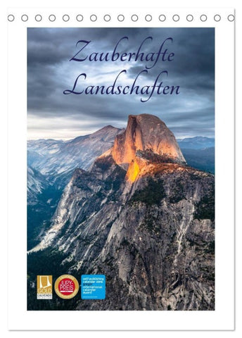 Zauberhafte Landschaften (Tischkalender 2027 DIN A5 hoch), CALVENDO Monatskalender