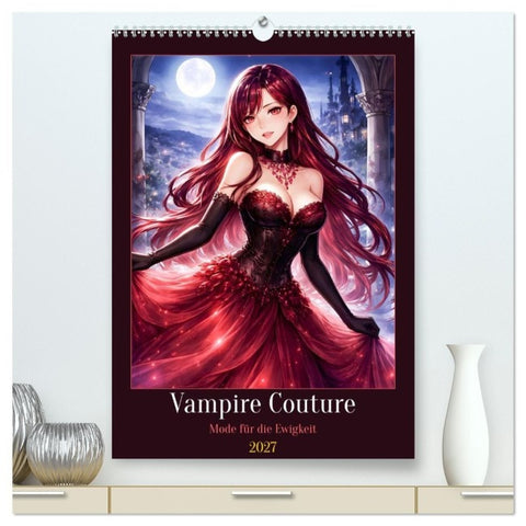 Vampire Couture (hochwertiger Premium Wandkalender 2027 DIN A2 hoch), Kunstdruck in Hochglanz