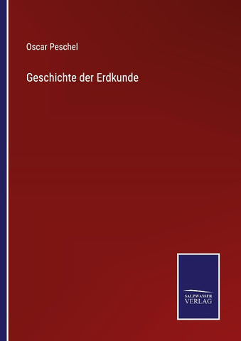 Geschichte der Erdkunde
