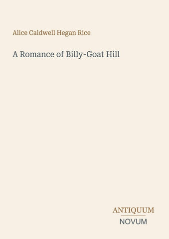 A Romance of Billy-Goat Hill