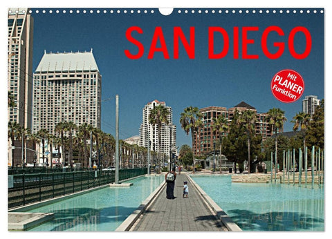 San Diego (Wandkalender 2026 DIN A3 quer), CALVENDO Monatskalender