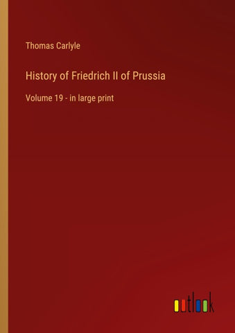 History of Friedrich II of Prussia