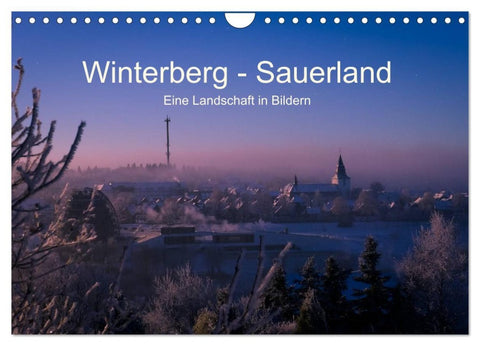 Winterberg - Sauerland - Eine Landschaft in Bildern (Wandkalender 2026 DIN A4 quer), CALVENDO Monatskalender
