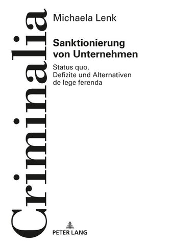 Sanktionierung von Unternehmen