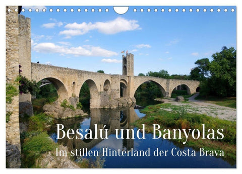 Besalú und Banyolas (Wandkalender 2027 DIN A4 quer), CALVENDO Monatskalender