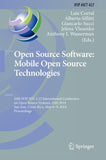 Open Source Software: Mobile Open Source Technologies