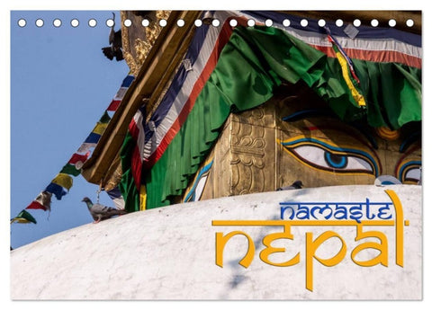 Namaste Nepal (Tischkalender 2027 DIN A5 quer), CALVENDO Monatskalender