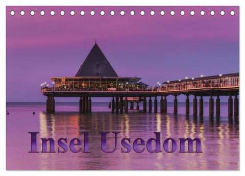 Insel Usedom (Tischkalender 2027 DIN A5 quer), CALVENDO Monatskalender