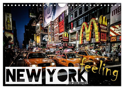 New York feeling (Wandkalender 2027 DIN A4 quer), CALVENDO Monatskalender