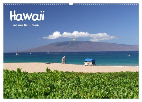 Hawaii und seine Aloha - Inseln (Wandkalender 2026 DIN A2 quer), CALVENDO Monatskalender