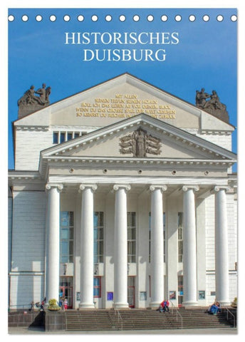 Historisches Duisburg (Tischkalender 2027 DIN A5 hoch), CALVENDO Monatskalender