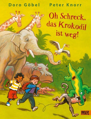 Oh Schreck, das Krokodil ist weg