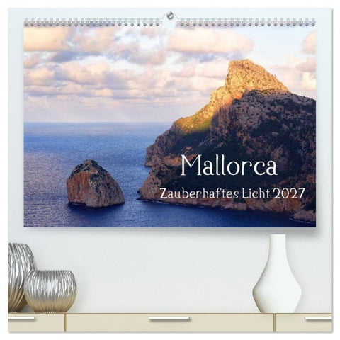 Mallorca Zauberhaftes Licht (hochwertiger Premium Wandkalender 2027 DIN A2 quer), Kunstdruck in Hochglanz
