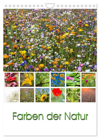 Farben der Natur (Wandkalender 2026 DIN A4 hoch), CALVENDO Monatskalender