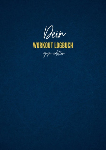 Dein Workout Logbuch