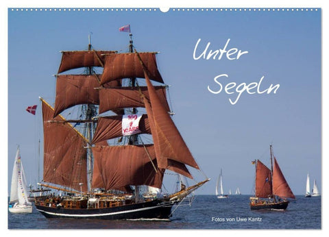 Unter Segeln (Wandkalender 2027 DIN A2 quer), CALVENDO Monatskalender
