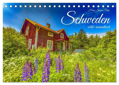 SCHWEDEN wild-romantisch (Tischkalender 2027 DIN A5 quer), CALVENDO Monatskalender