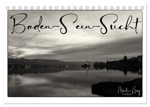 Boden-Seen-Sucht (Tischkalender 2027 DIN A5 quer), CALVENDO Monatskalender