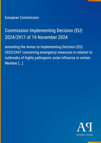 Commission Implementing Decision (EU) 2024/2917 of 19 November 2024