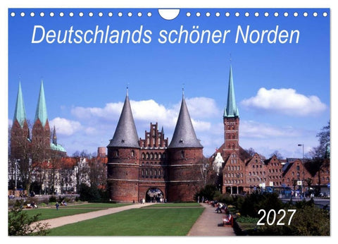 Deutschlands schöner Norden (Wandkalender 2027 DIN A4 quer), CALVENDO Monatskalender