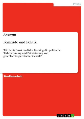 Femizide und Politik