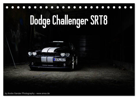 Dodge Challenger SRT8 (Tischkalender 2027 DIN A5 quer), CALVENDO Monatskalender