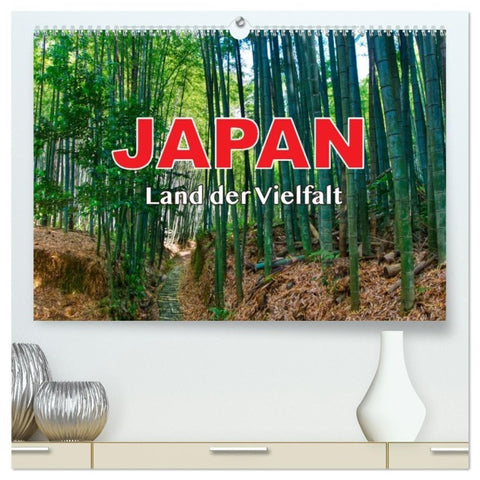 Japan - Land der Vielfalt (hochwertiger Premium Wandkalender 2027 DIN A2 quer), Kunstdruck in Hochglanz