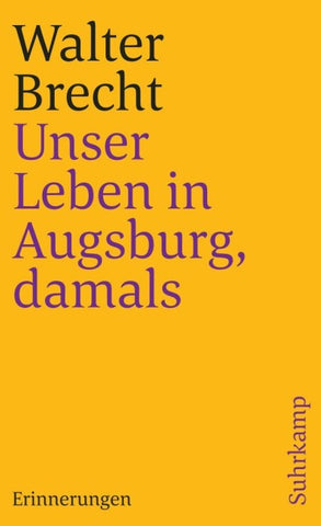 Unser Leben in Augsburg, damals