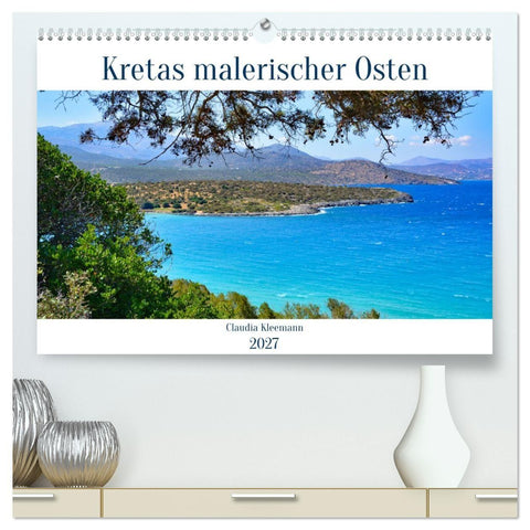 Kretas malerischer Osten (hochwertiger Premium Wandkalender 2027 DIN A2 quer), Kunstdruck in Hochglanz