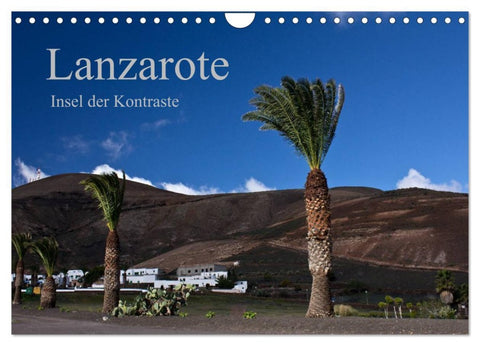 Lanzarote (Wandkalender 2026 DIN A4 quer), CALVENDO Monatskalender