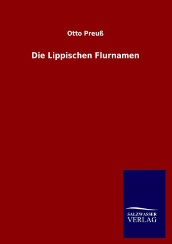 Die Lippischen Flurnamen