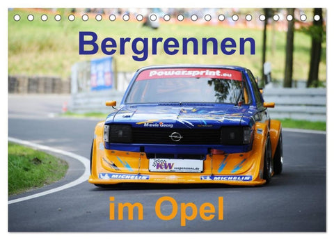 Bergrennen im Opel (Tischkalender 2026 DIN A5 quer), CALVENDO Monatskalender