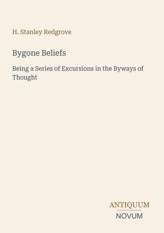 Bygone Beliefs