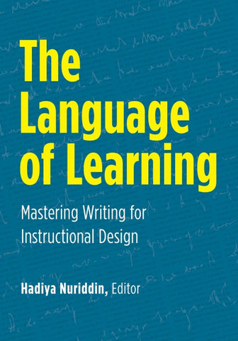 The Language of Learning