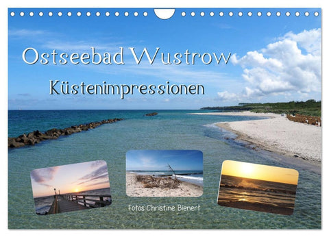 Ostseebad Wustrow Küstenimpressionen (Wandkalender 2026 DIN A4 quer), CALVENDO Monatskalender