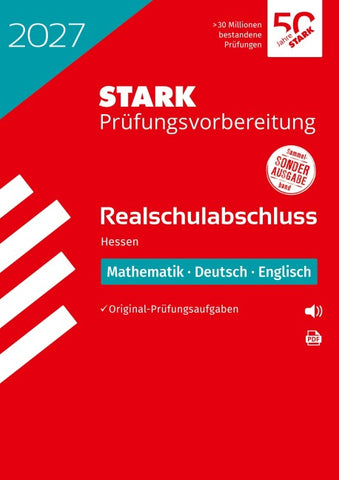 STARK Mathematik, Deutsch, Englisch - Realschulabschluss 2027 Hessen - Prüfungsvorbereitung