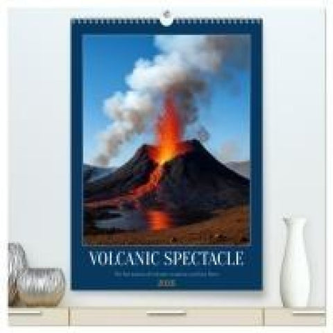 Volcanic Spectacle (High Quality Premium Wall Calendar 2026 DIN A2 portrait),CALVENDO 12 Month Wall Calendar