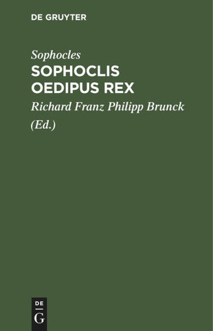 Sophoclis Oedipus Rex