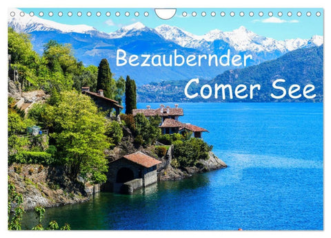 Bezaubernder Comer See (Wandkalender 2026 DIN A4 quer), CALVENDO Monatskalender