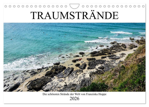 Traumstrände - die schönsten Strände der Welt (Wandkalender 2026 DIN A4 quer), CALVENDO Monatskalender