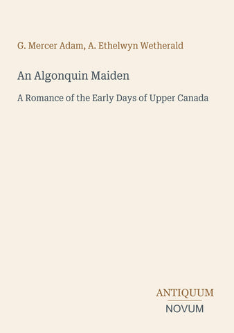 An Algonquin Maiden