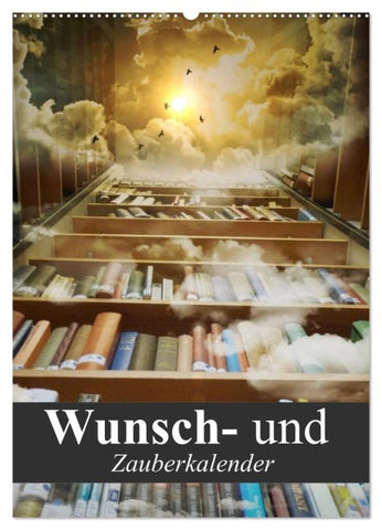 Wunsch- und Zauberkalender (Wandkalender 2027 DIN A2 hoch), CALVENDO Monatskalender