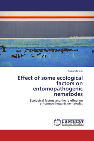 Effect of  some ecological factors on entomopathogenic nematodes