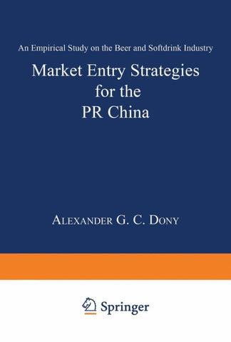 Market Entry Strategies for the PR China