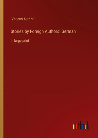 Stories by Foreign Authors: German