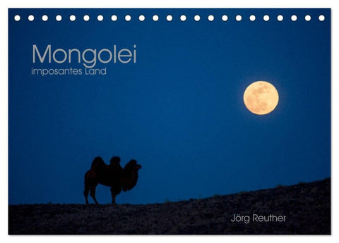 Mongolei - imposantes Land (Tischkalender 2027 DIN A5 quer), CALVENDO Monatskalender