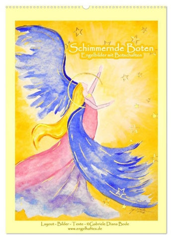 Schimmernde Boten (Wandkalender 2027 DIN A2 hoch), CALVENDO Monatskalender