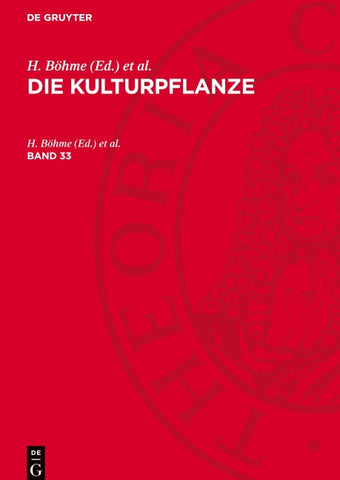 Die Kulturpflanze. Band 33