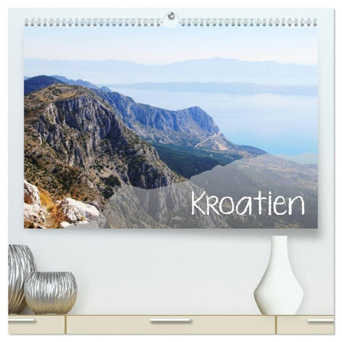 Kroatien (hochwertiger Premium Wandkalender 2026 DIN A2 quer), Kunstdruck in Hochglanz