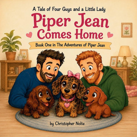 A Tale of Four Guys and a Little Lady Piper Jean Comes Home